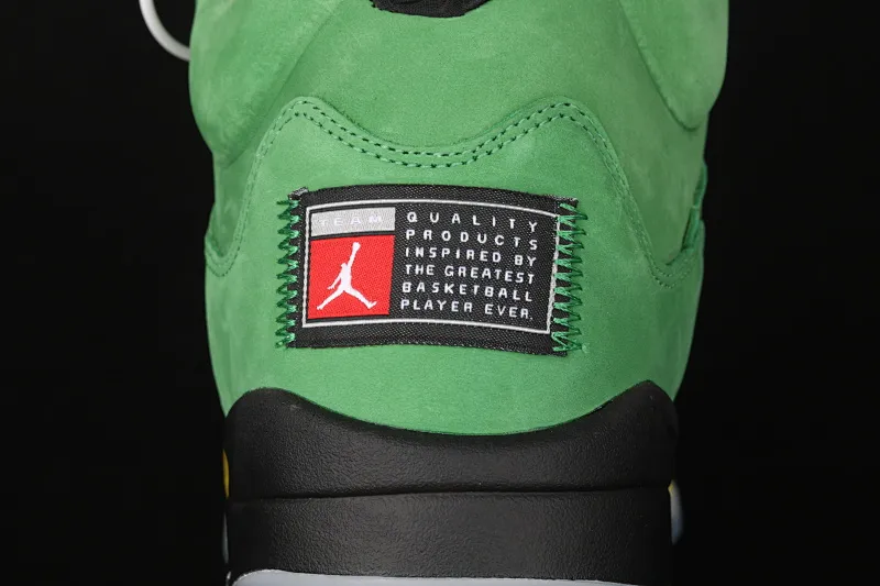 All categories Air Jordan Jordan series basketball shoes Air Jordan 5 Air Jordan 5 SE "Oregon Ducks" AJ5 Joe 5 Oregon Apple Green CK6631-307